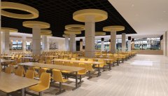 南京单位餐厅装修 单位食堂设计需坚持三原则